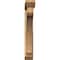 Ekena Millwork Legacy Slat Rough Sawn Bracket w/ Offset Brace, Western Red Cedar, 6"W x 36"D x 40"H BKT0604X36X40LEC06RWR - alternate 2
